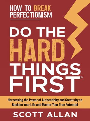 cover image of Do the Hard Things First